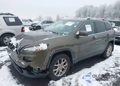 2015 Jeep Cherokee Latitude z USA, uszkodzony, nr VIN 1C4PJMCB6FW564399